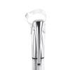 Pleaser - INFINITY908 Ankle strap sandal, Pole dance shoes - White/Silver coloured Product image